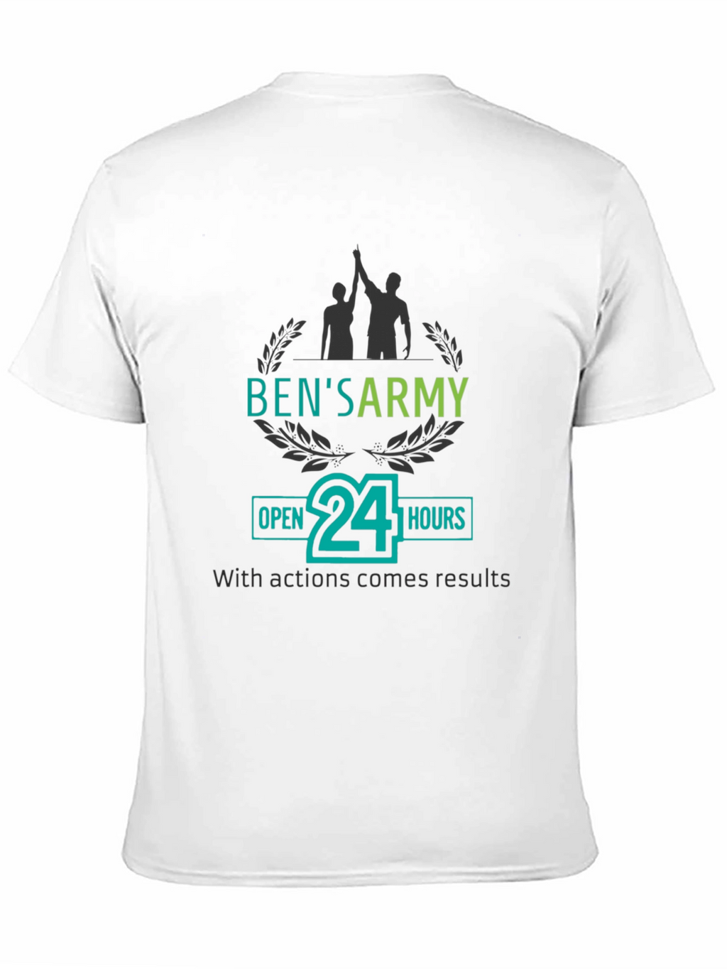 Bens Army 24 Hours Black T-Shirt