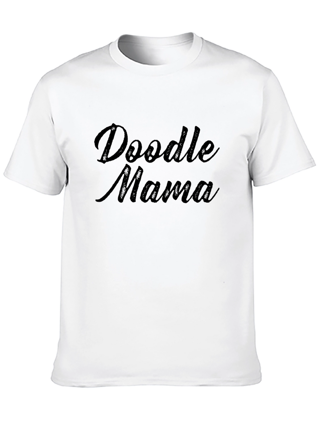 Doodle Mama Black Graphic T-Shirt