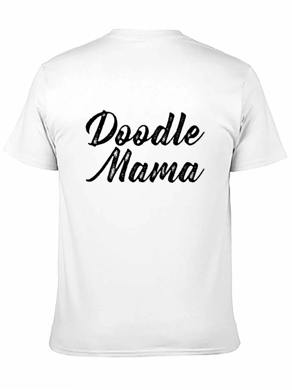Doodle Mama Black Graphic T-Shirt
