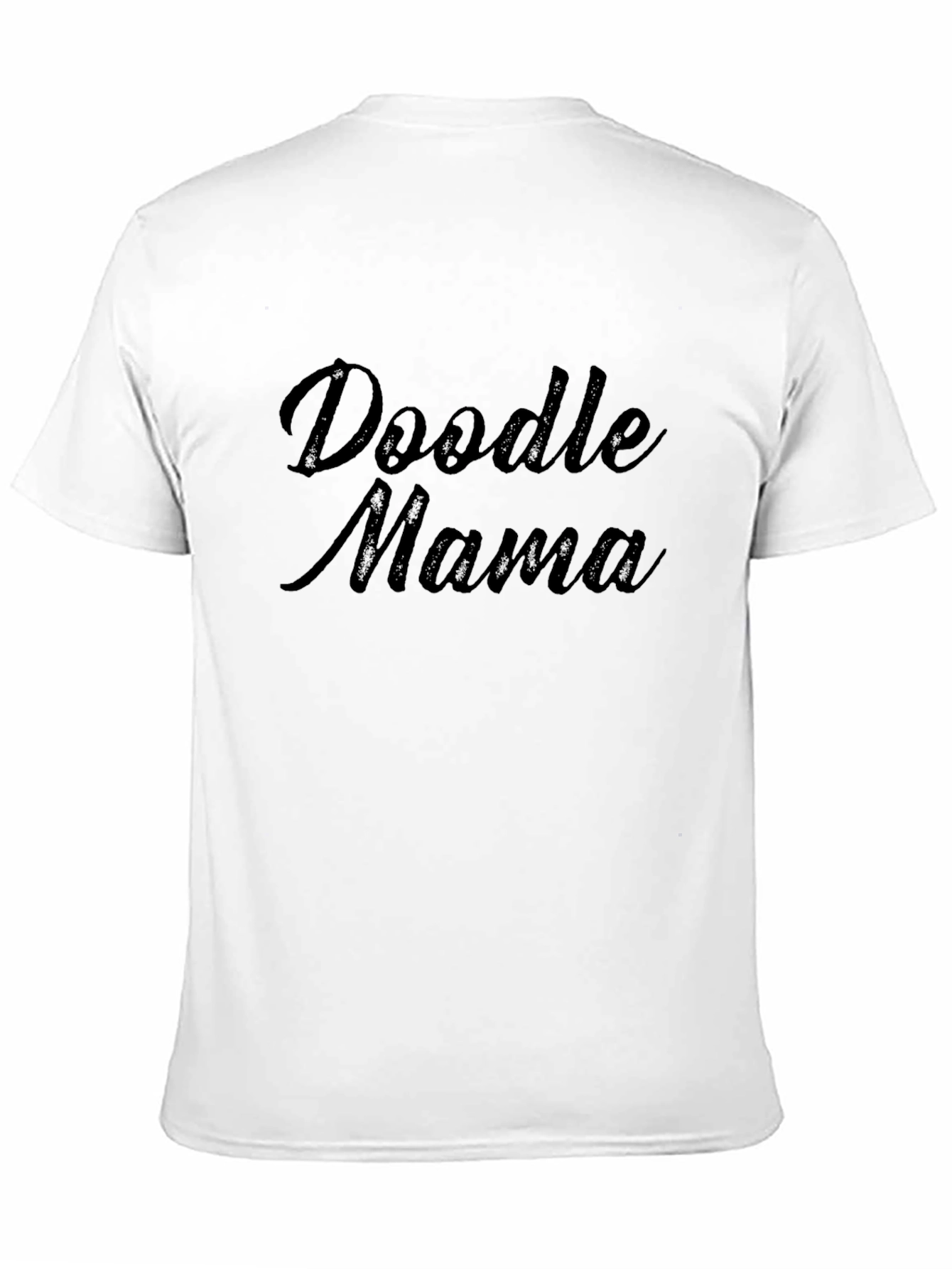 Doodle Mama Black Graphic T-Shirt