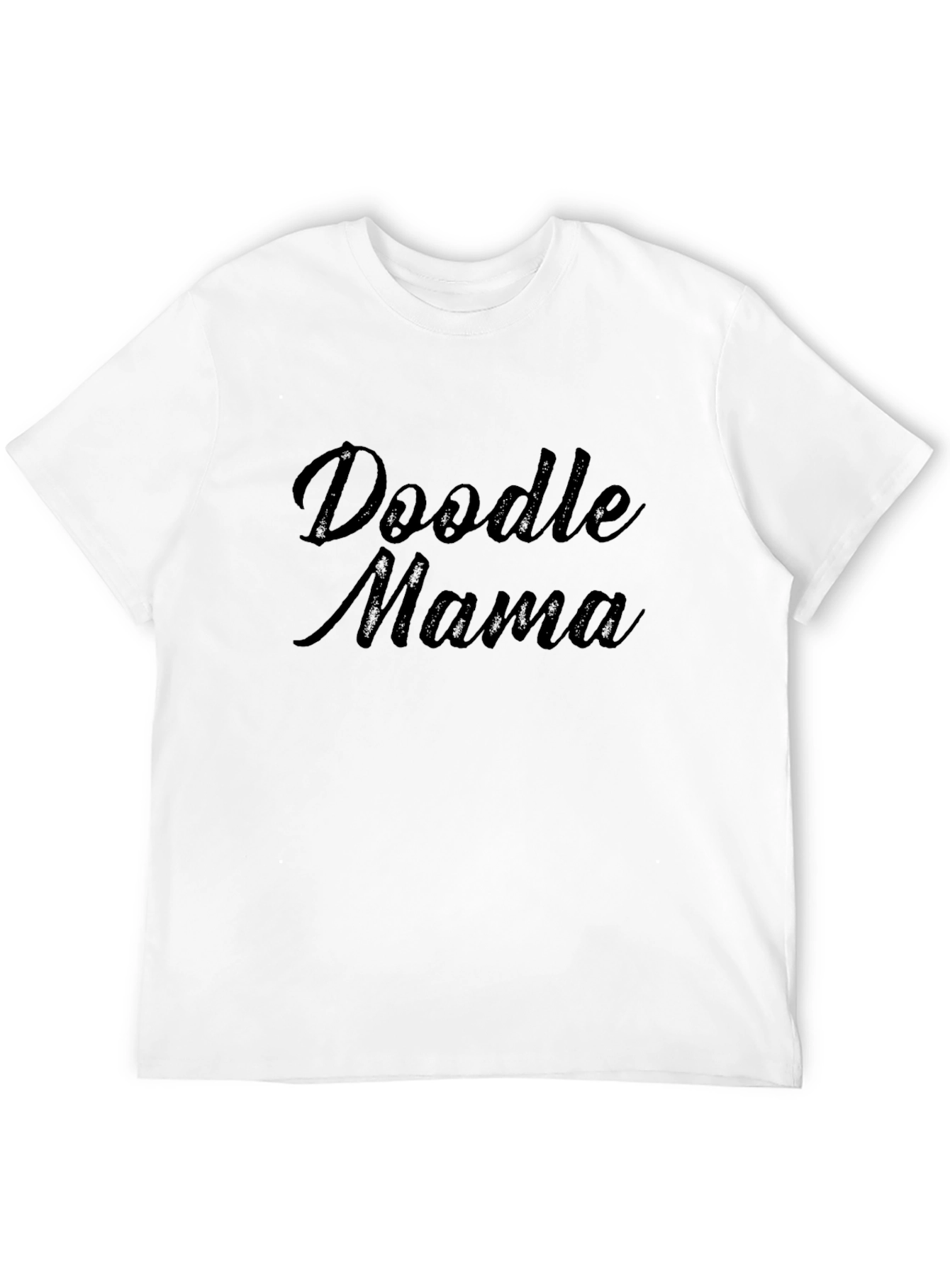 Doodle Mama Black Graphic T-Shirt