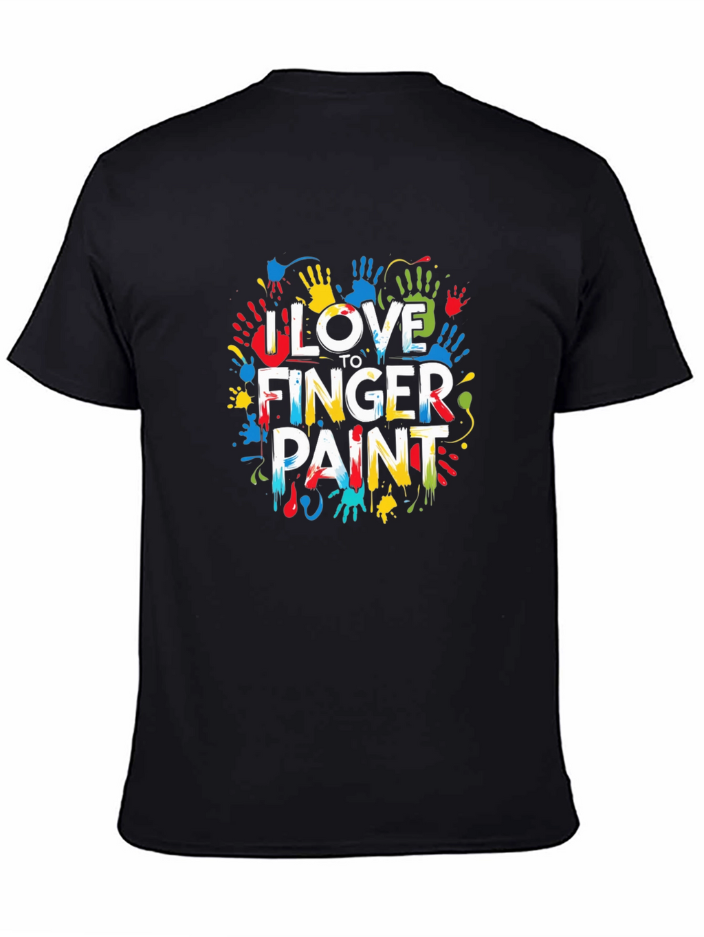 I Love to Finger Paint Graphic Tee