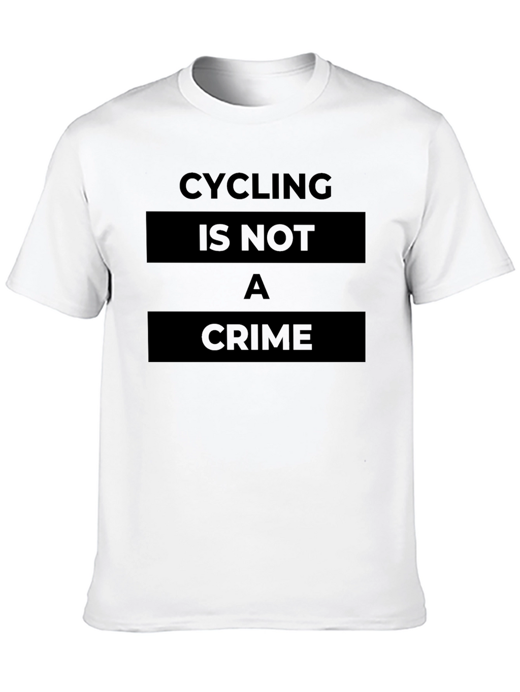 Cycling Is Not A Crime Tee