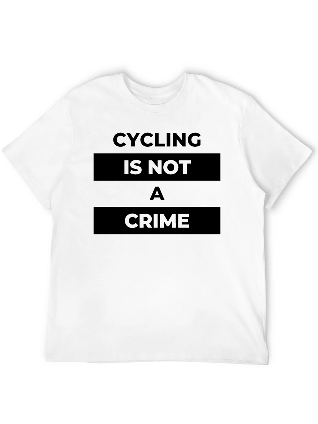 Cycling Is Not A Crime Tee