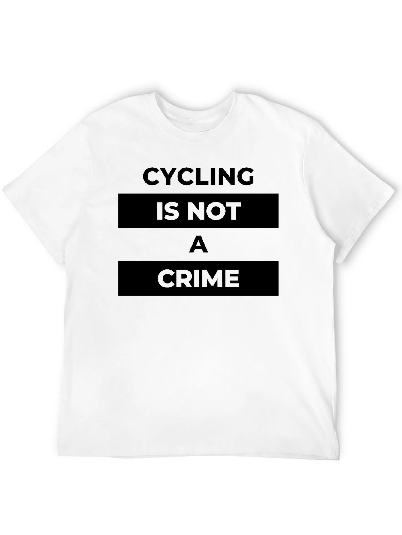Cycling Is Not A Crime Tee