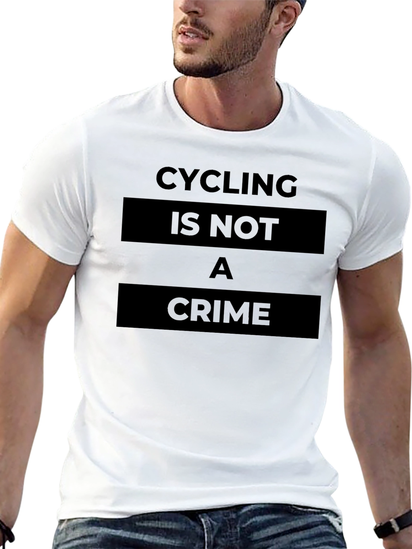 Cycling Is Not A Crime Tee