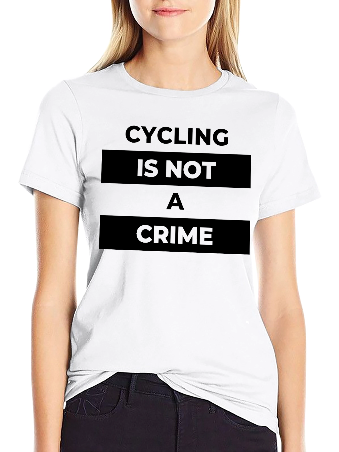 Cycling Is Not A Crime Tee