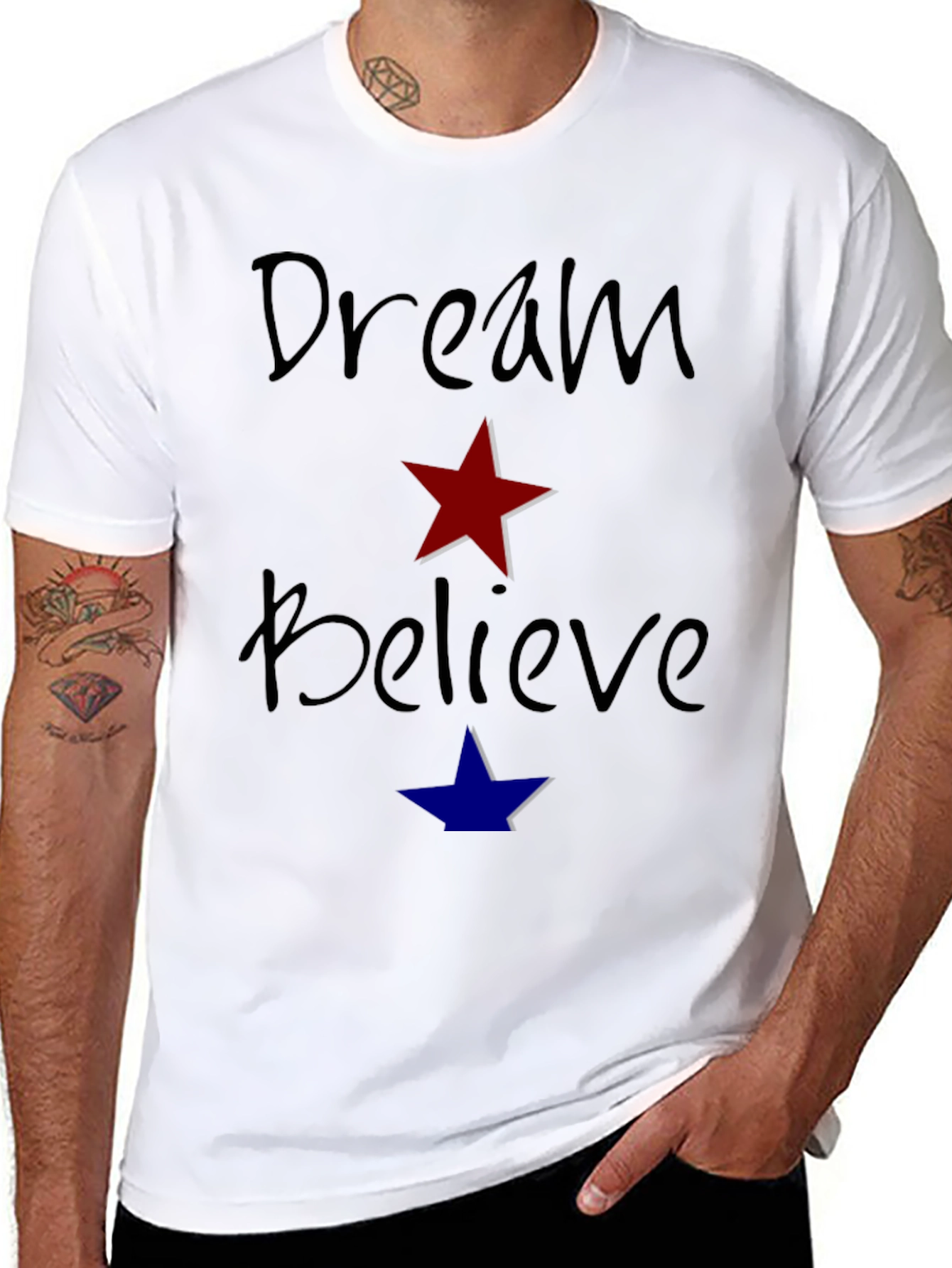 Dream Believe Graphic T-Shirt