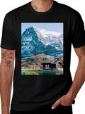 Mountain View Graphic Tee - BUTTIFULL Novelty Shirt