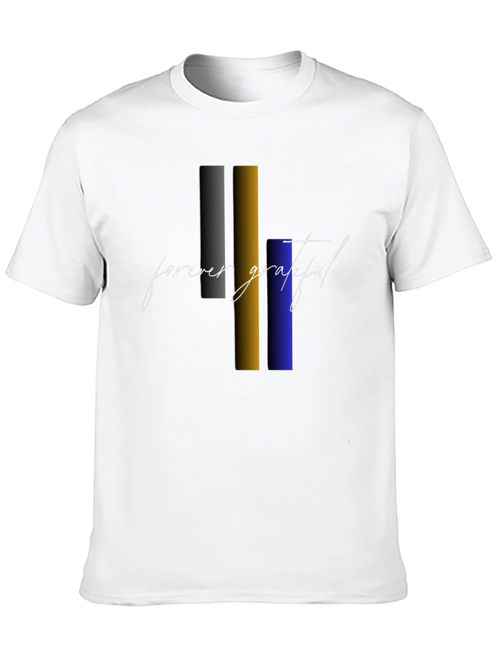Forever Grateful Graphic Tee - Stylish Black T-Shirt