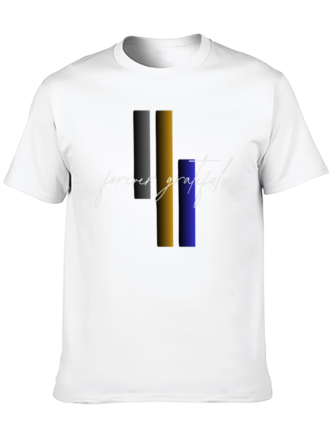 Forever Grateful Graphic Tee - Stylish Black T-Shirt