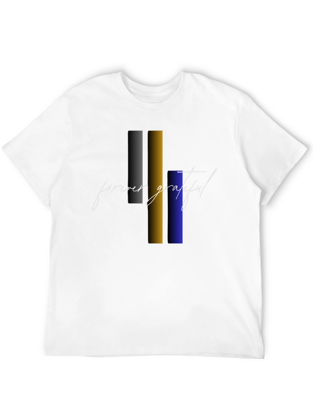 Forever Grateful Graphic Tee - Stylish Black T-Shirt