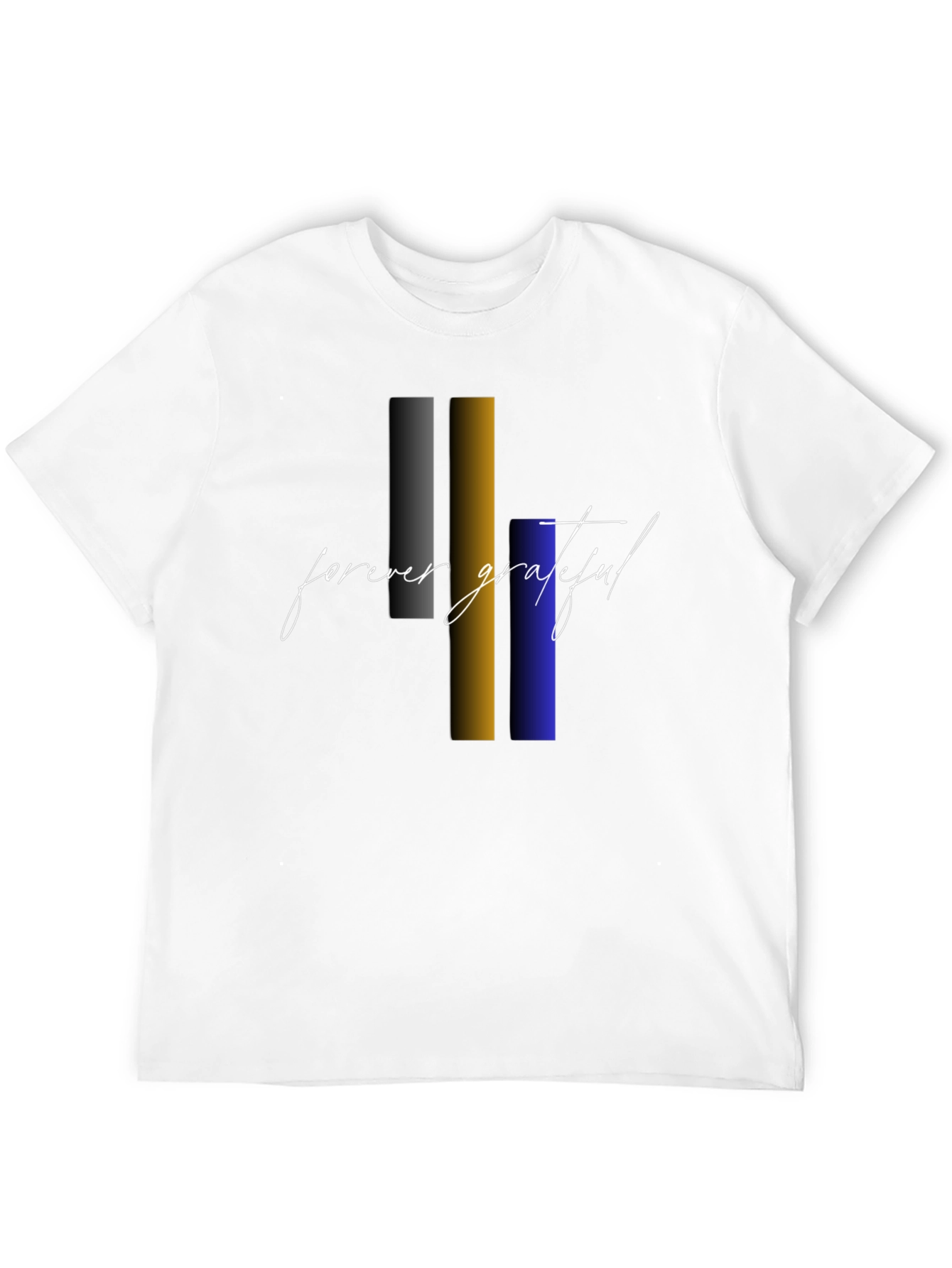 Forever Grateful Graphic Tee - Stylish Black T-Shirt