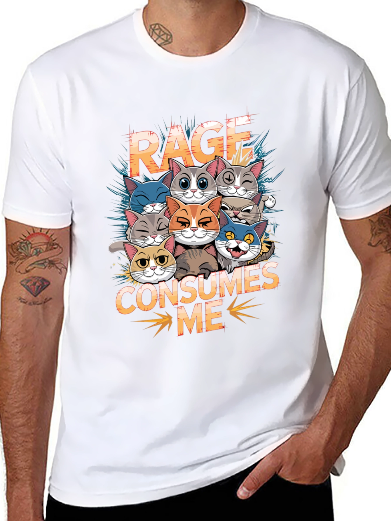 Rage Consumes Me T-Shirt