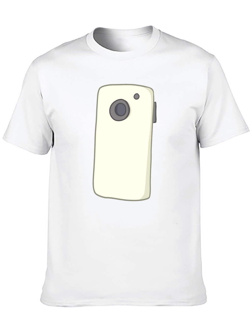 Smartphone Graphic Tee - Modern Tech Style
