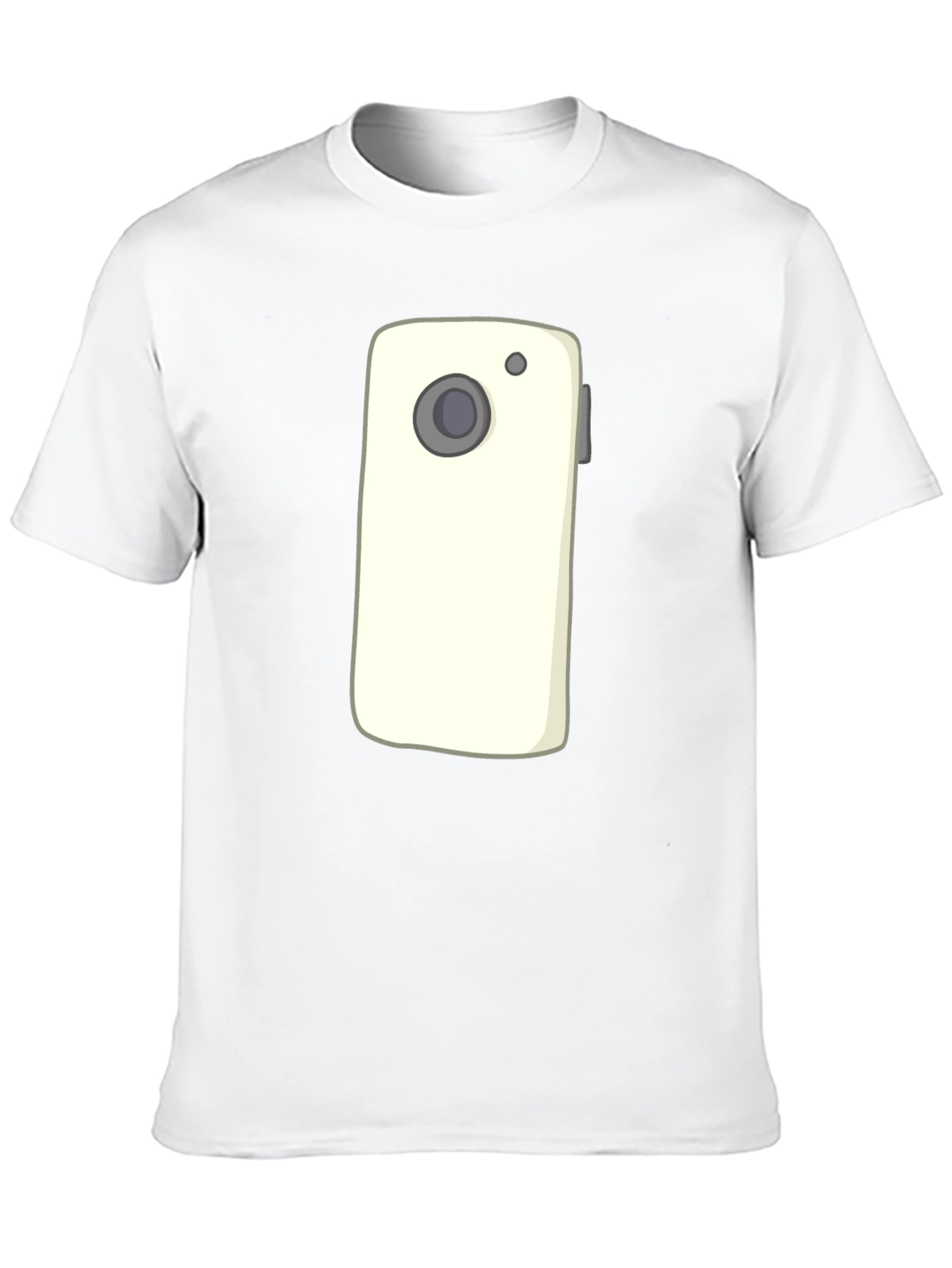 Smartphone Graphic Tee - Modern Tech Style