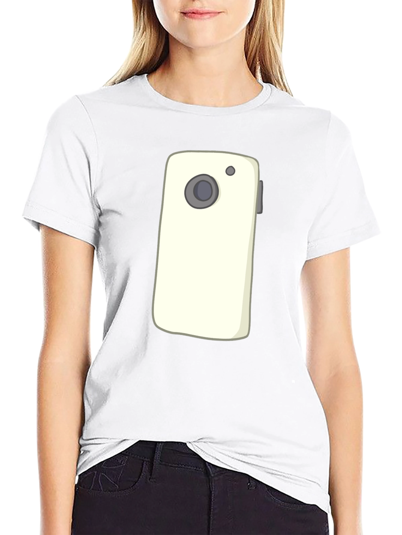 Smartphone Graphic Tee - Modern Tech Style