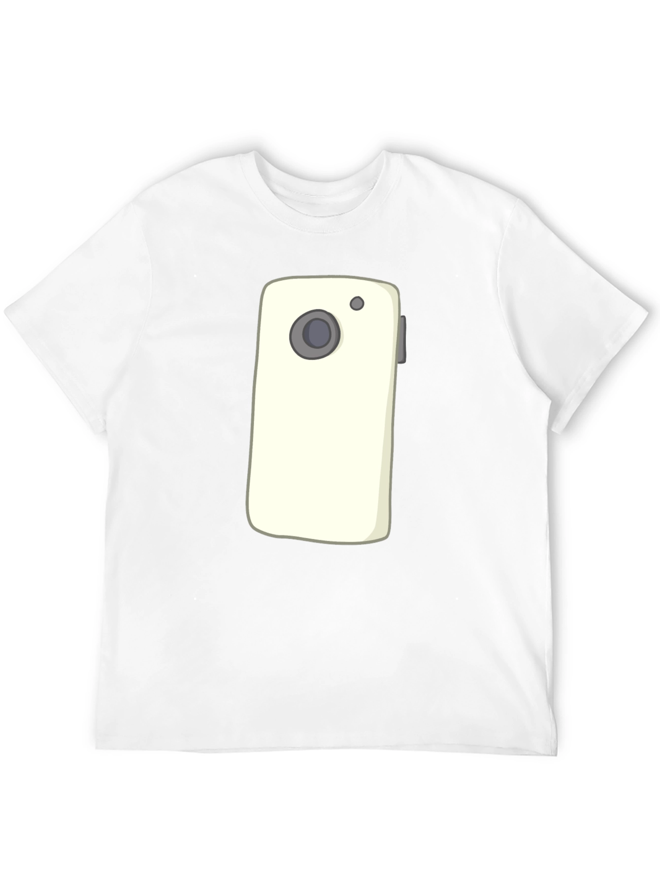 Smartphone Graphic Tee - Modern Tech Style