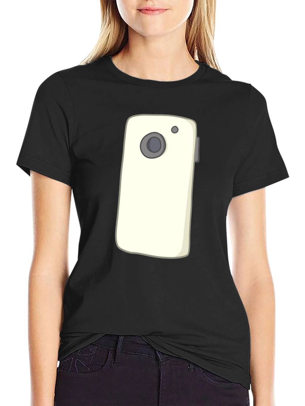 Smartphone Graphic Tee - Modern Tech Style