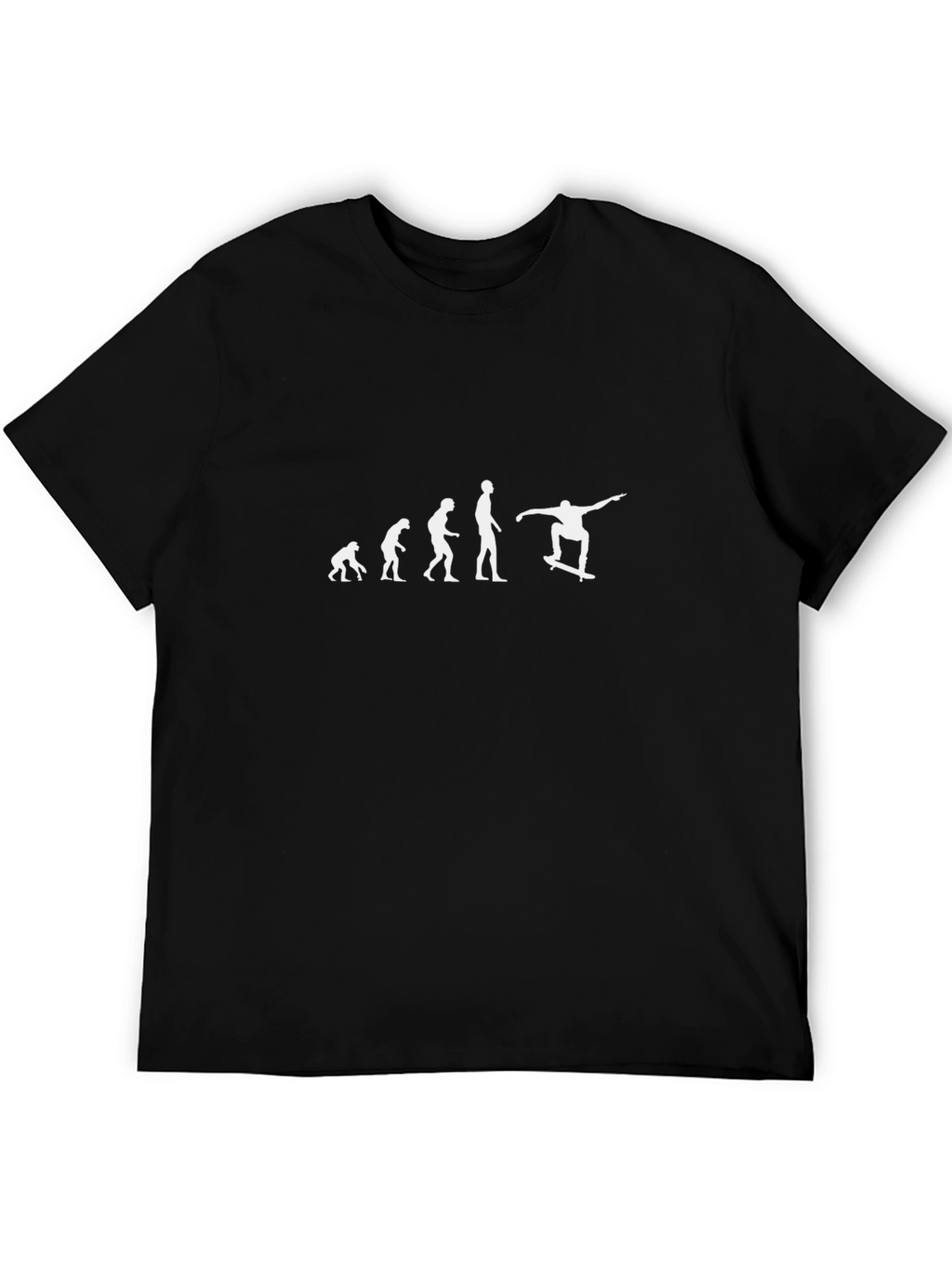 Evolution of Skateboarding Graphic T-Shirt