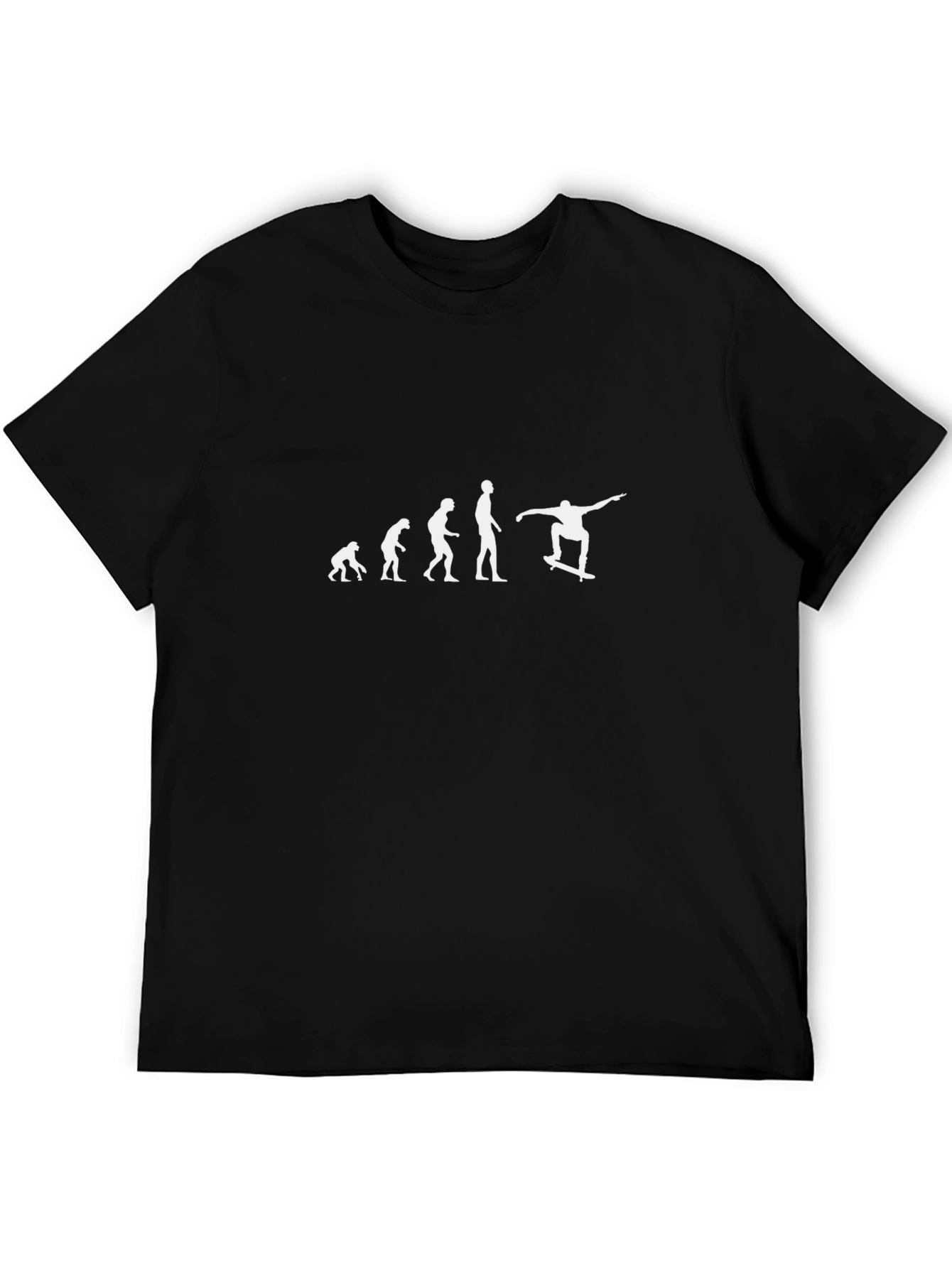 Evolution of Skateboarding Graphic T-Shirt
