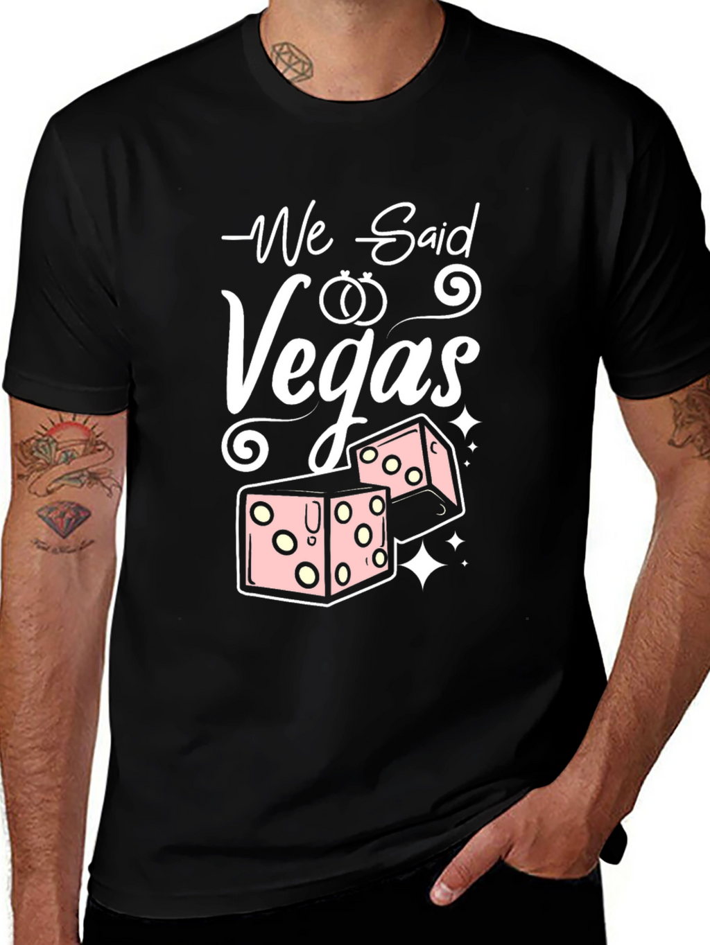 We Said Vegas T-Shirt - Wedding Bachelorette