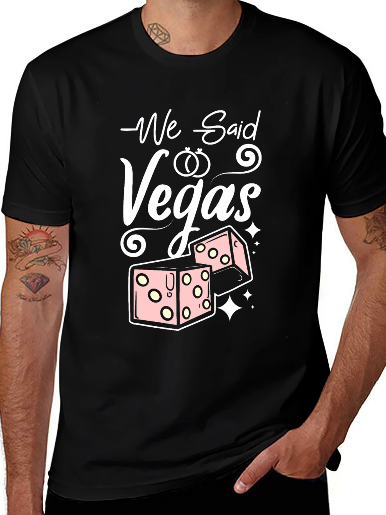 We Said Vegas T-Shirt - Wedding Bachelorette