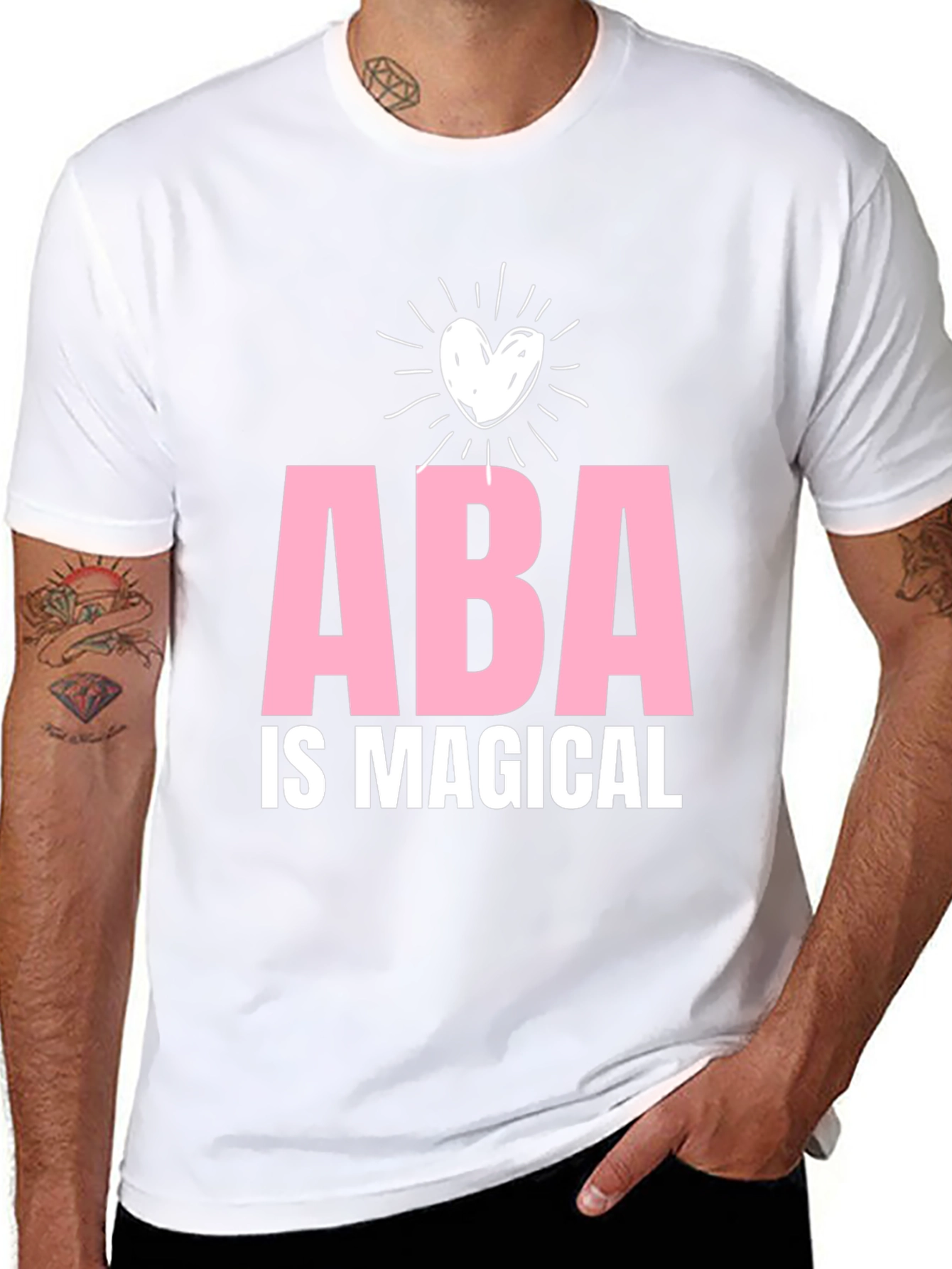 ABA Is Magical Black T-Shirt