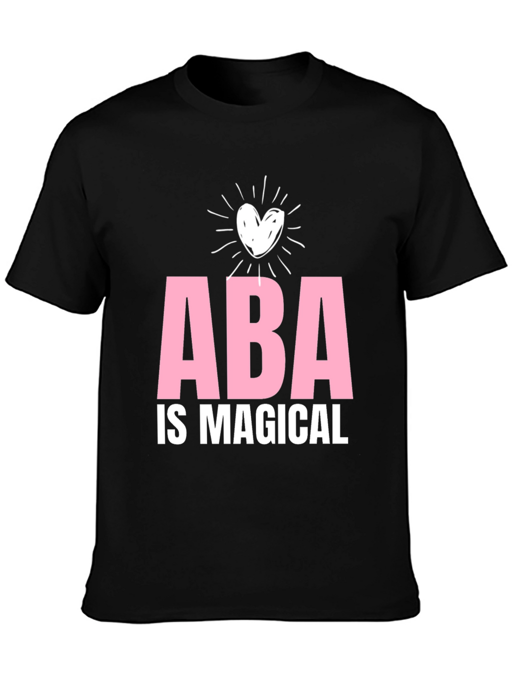 ABA Is Magical Black T-Shirt