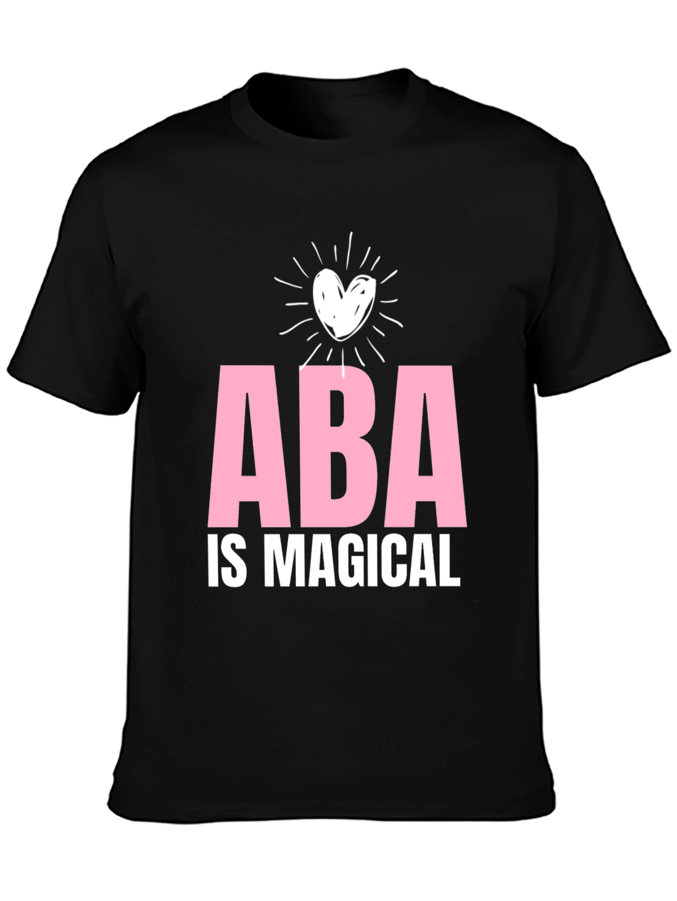 ABA Is Magical Black T-Shirt