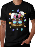 Easter Owl Bunny Ears T-Shirt