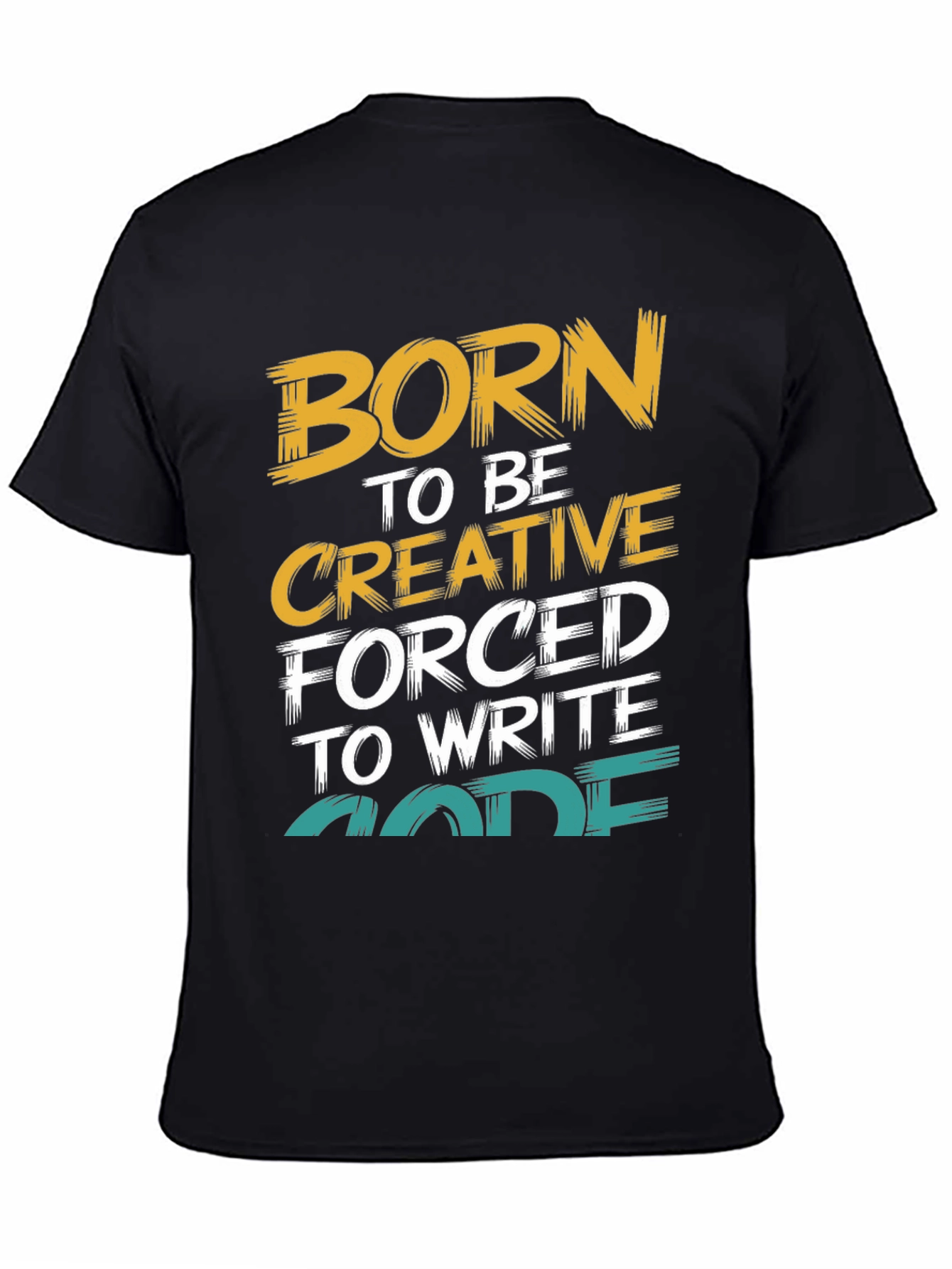 Born to Be Creative Code T-Shirt