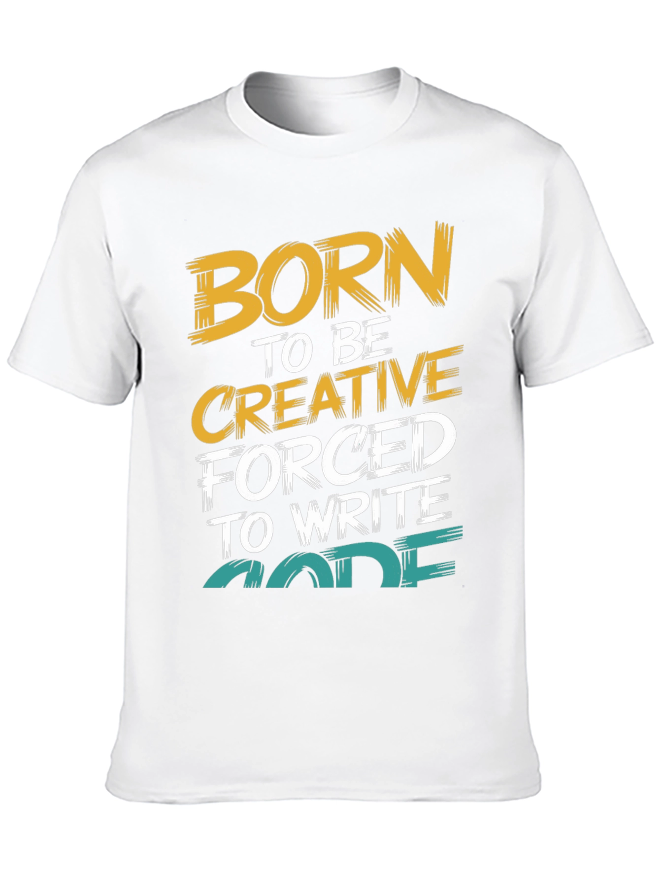 Born to Be Creative Code T-Shirt