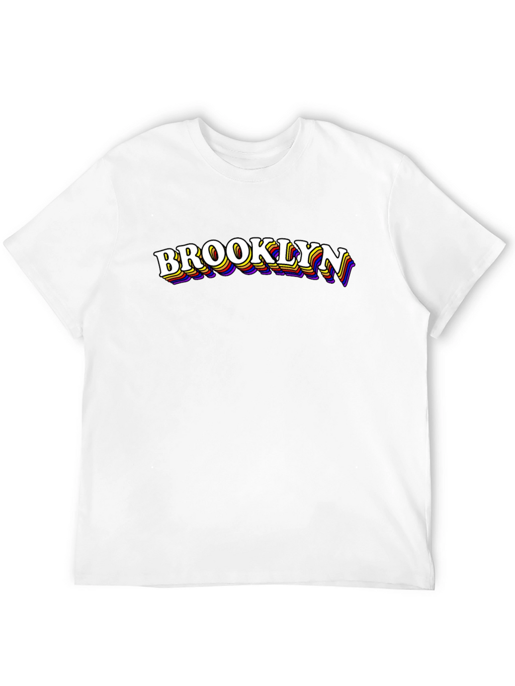 Brooklyn Retro Graphic Tee - Black