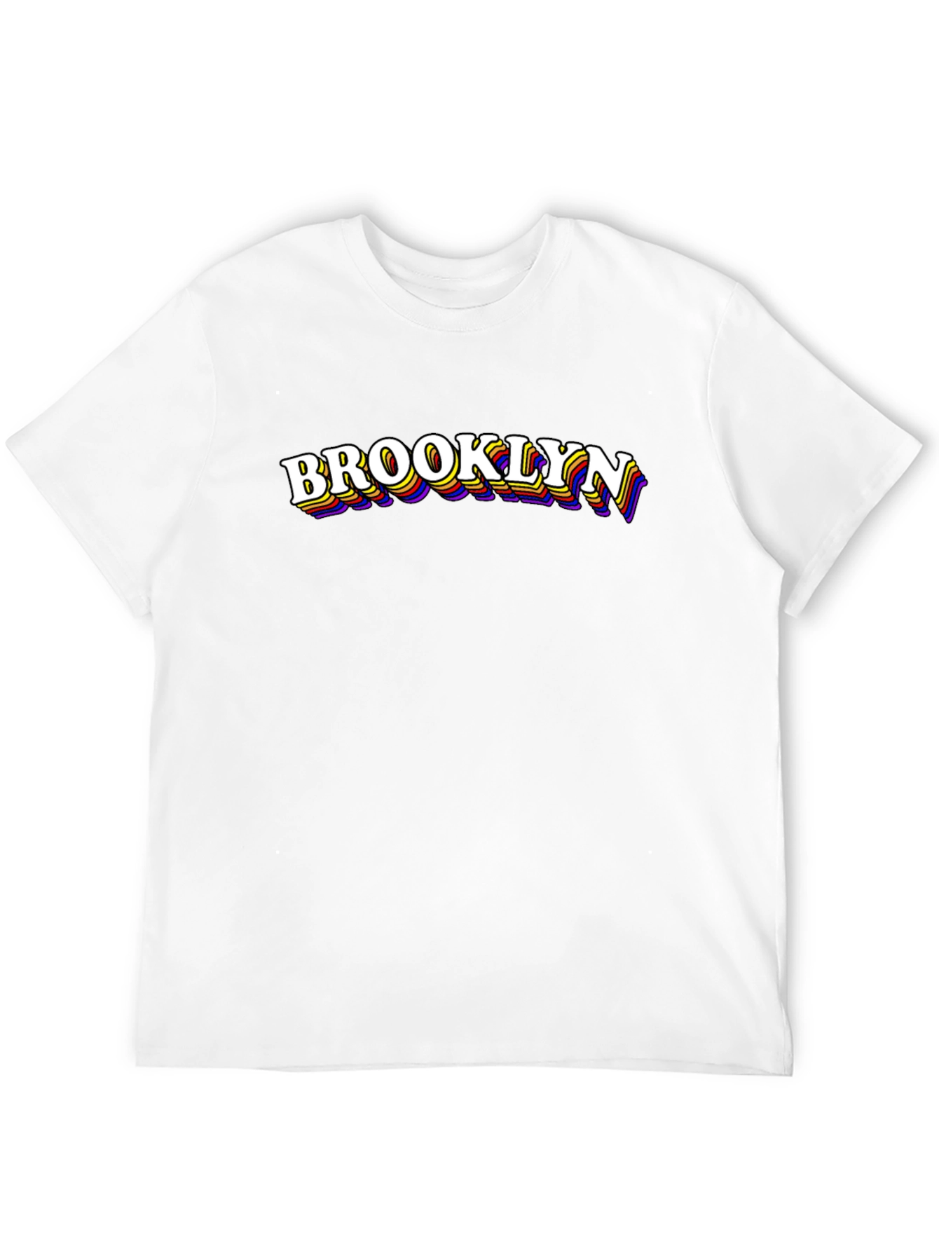 Brooklyn Retro Graphic Tee - Black