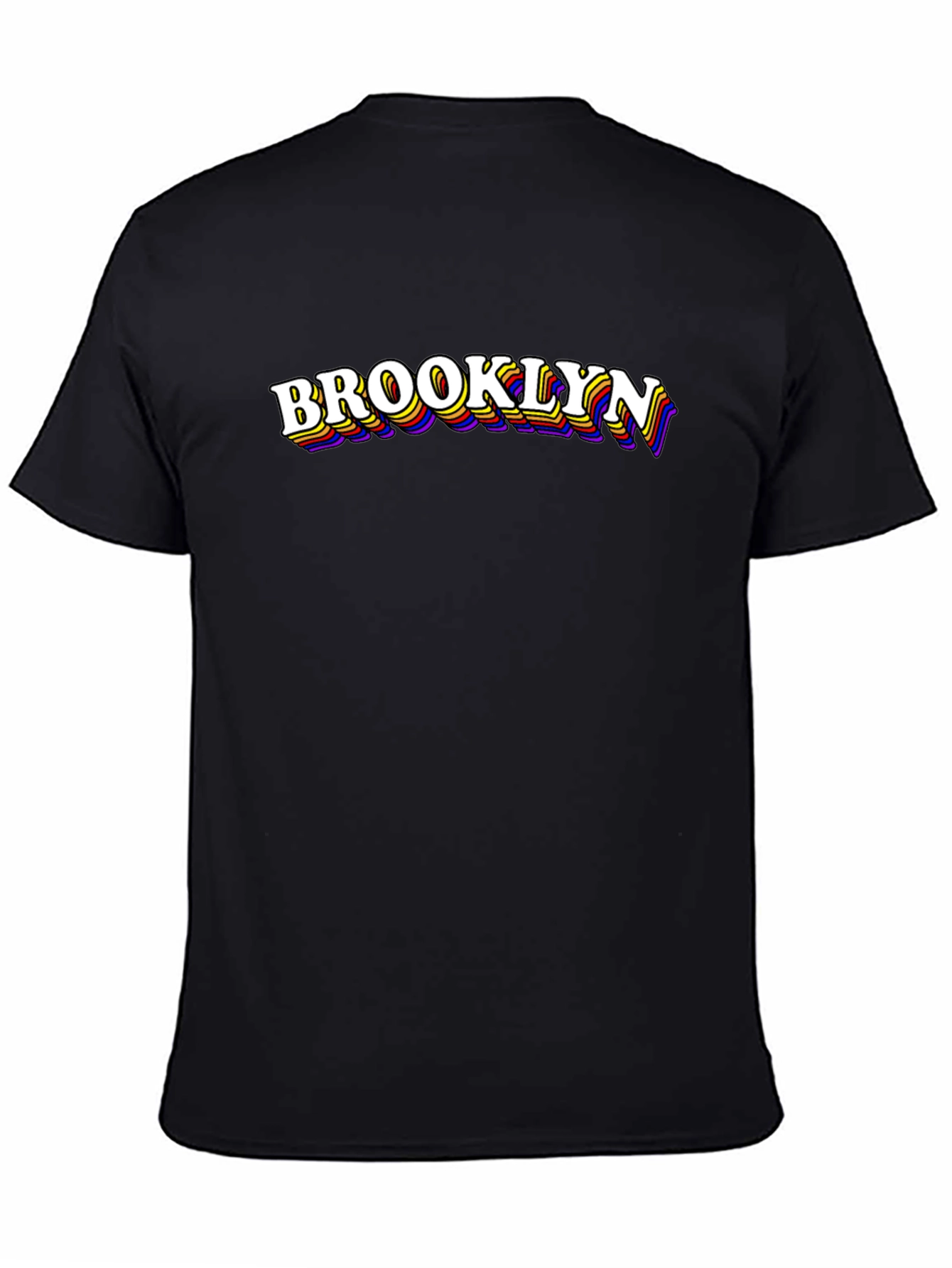 Brooklyn Retro Graphic Tee - Black