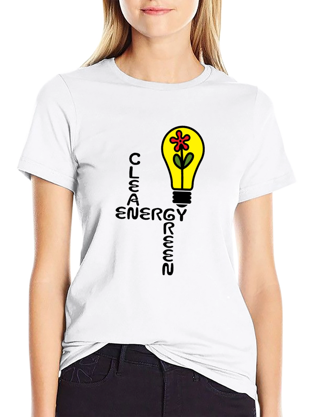 Eco-Friendly Clean Energy Graphic Tee