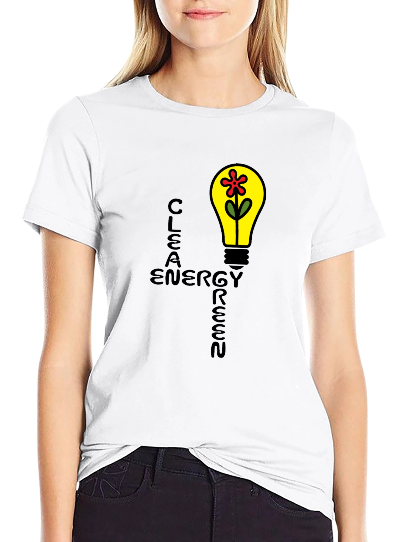 Eco-Friendly Clean Energy Graphic Tee