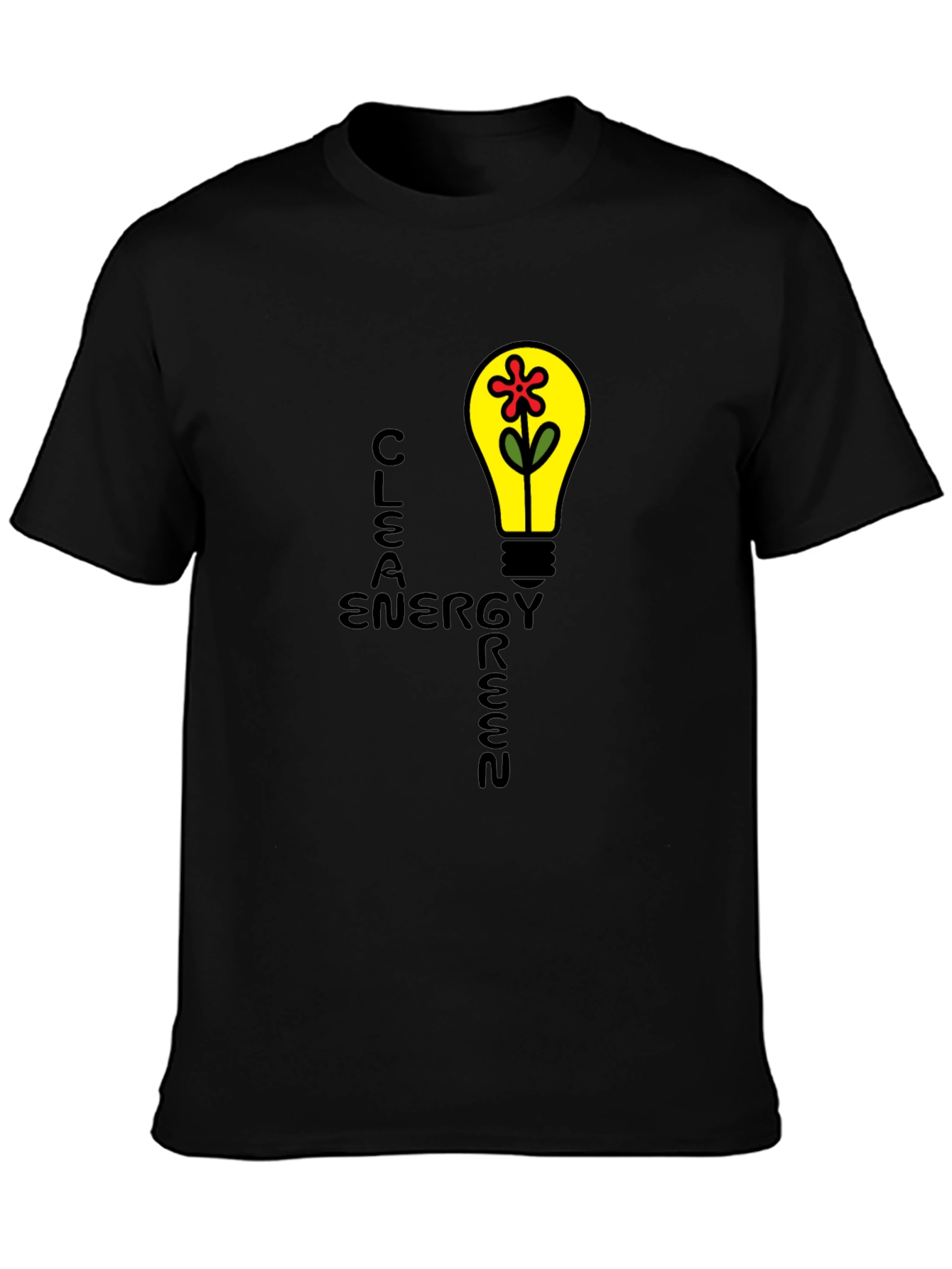 Eco-Friendly Clean Energy Graphic Tee