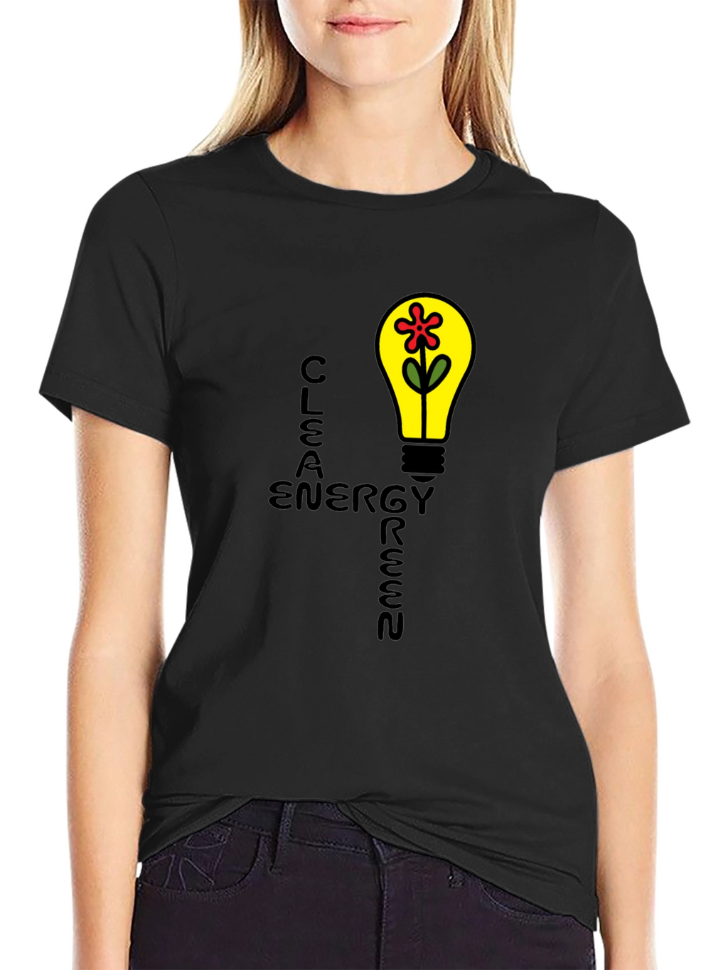Eco-Friendly Clean Energy Graphic Tee