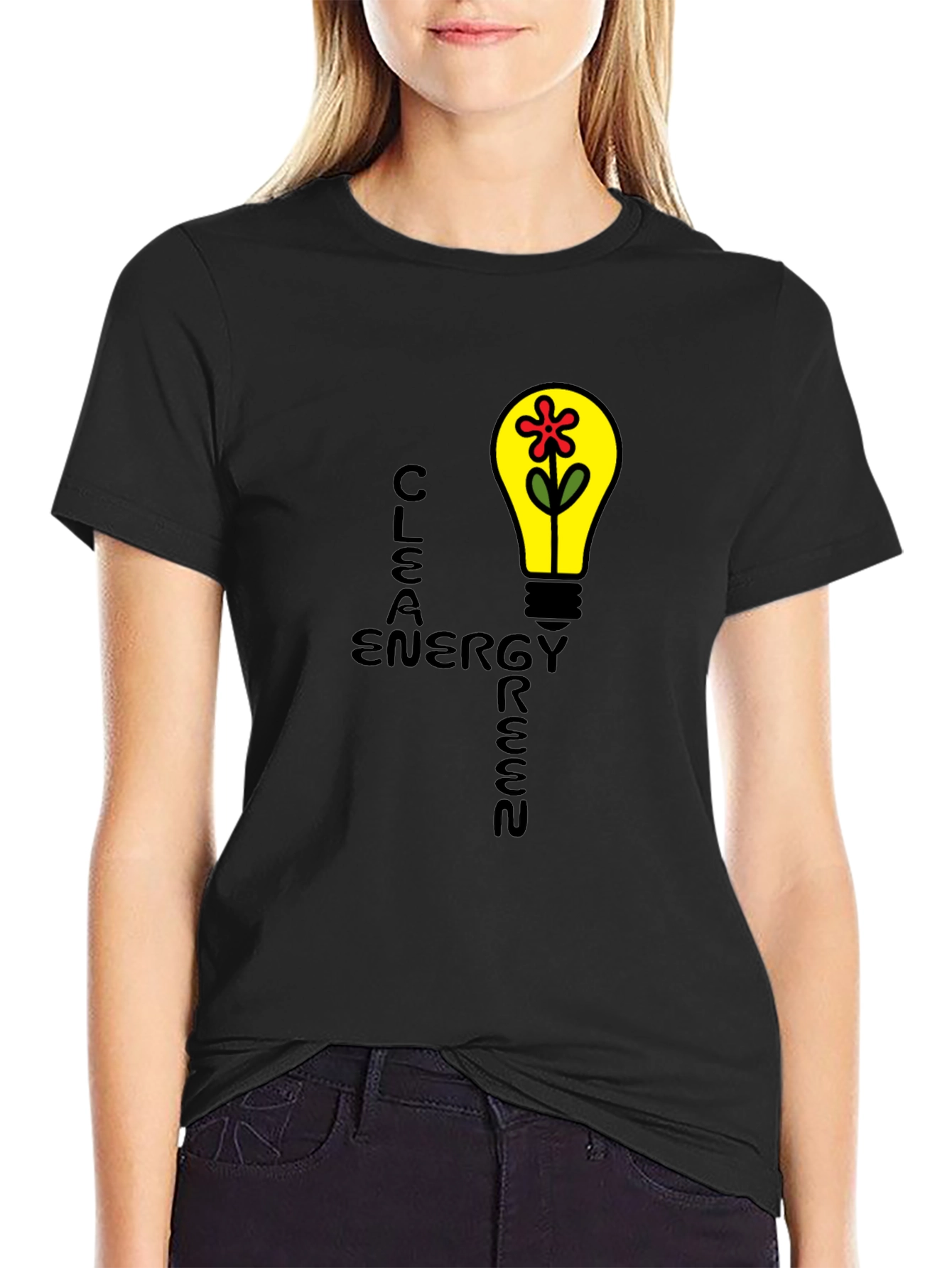Eco-Friendly Clean Energy Graphic Tee