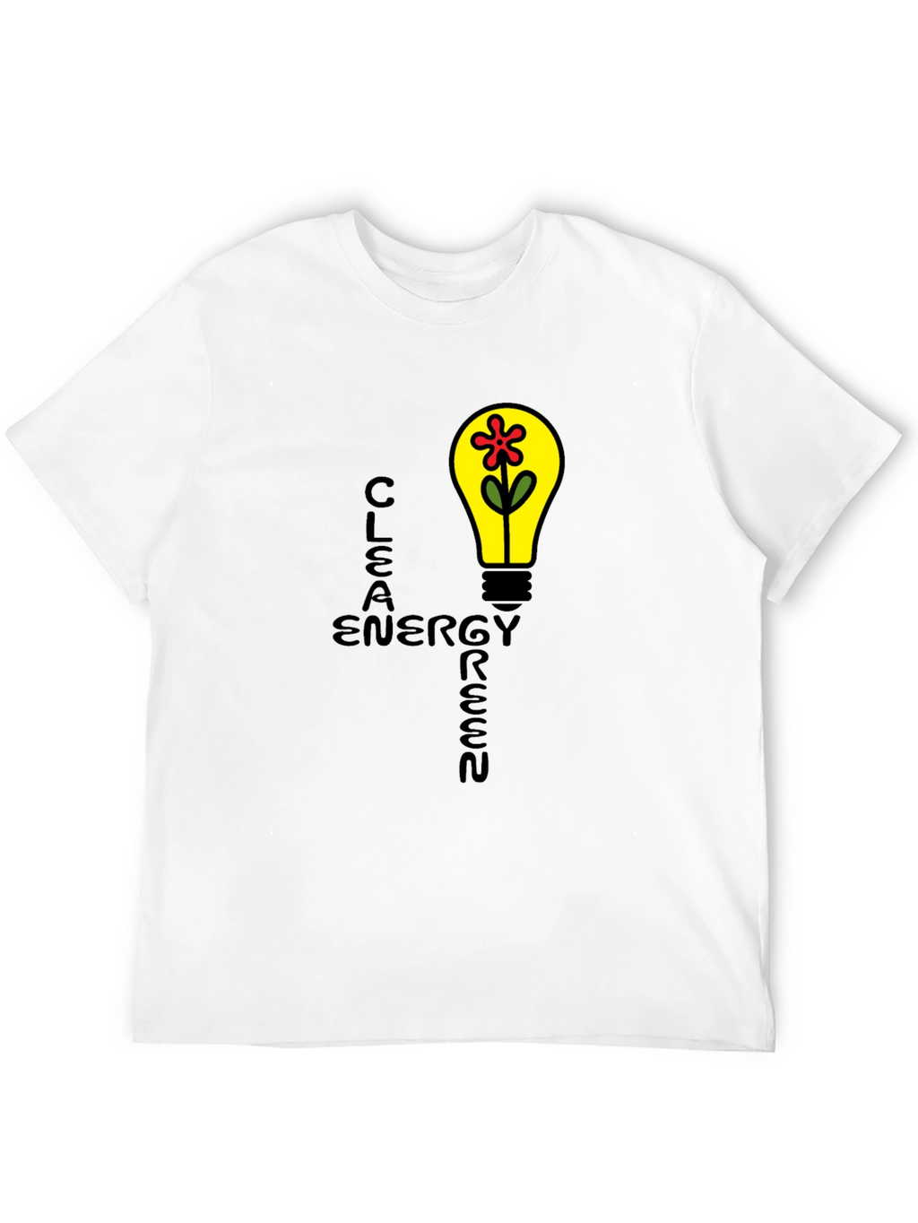 Eco-Friendly Clean Energy Graphic Tee