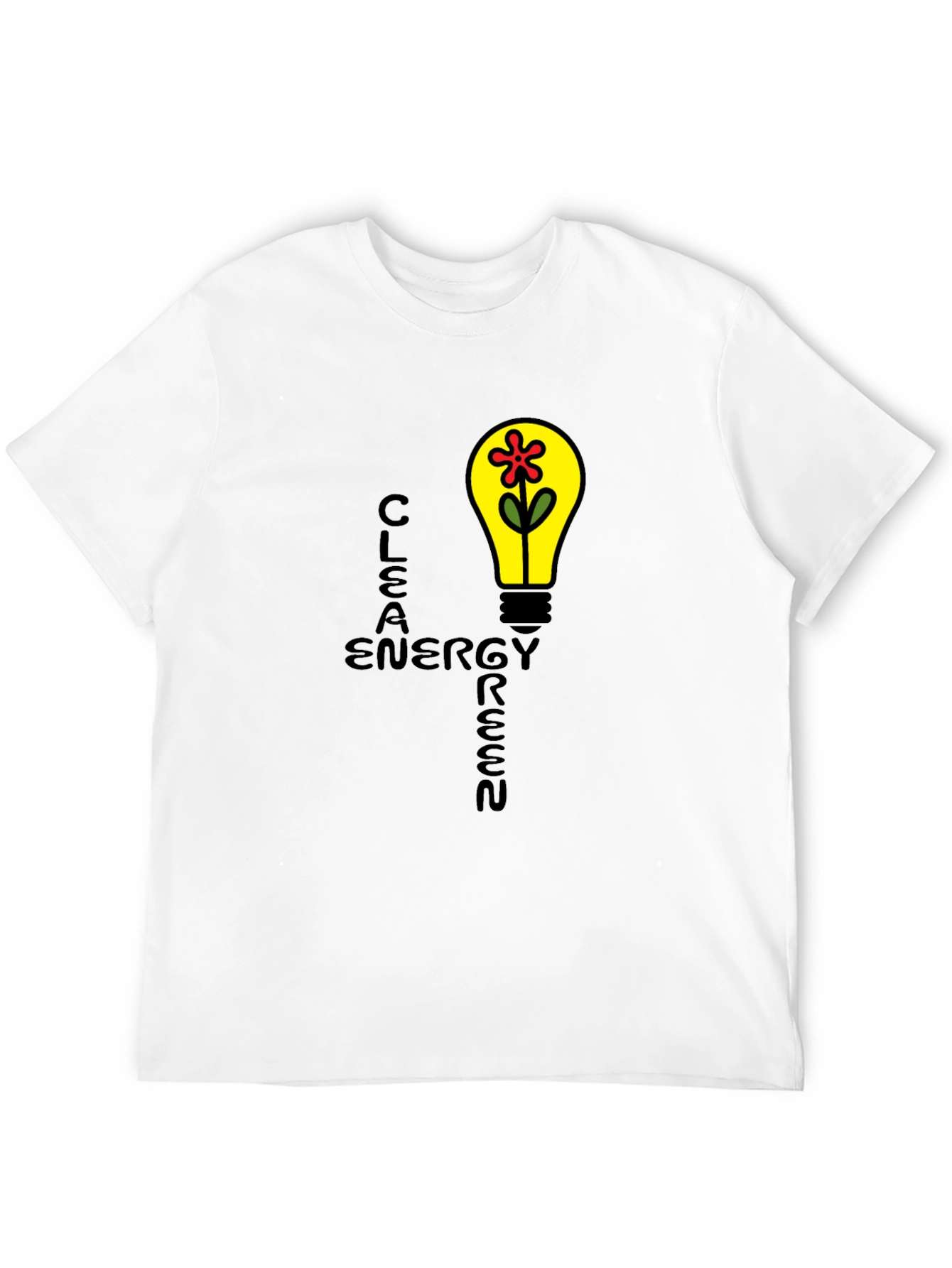 Eco-Friendly Clean Energy Graphic Tee