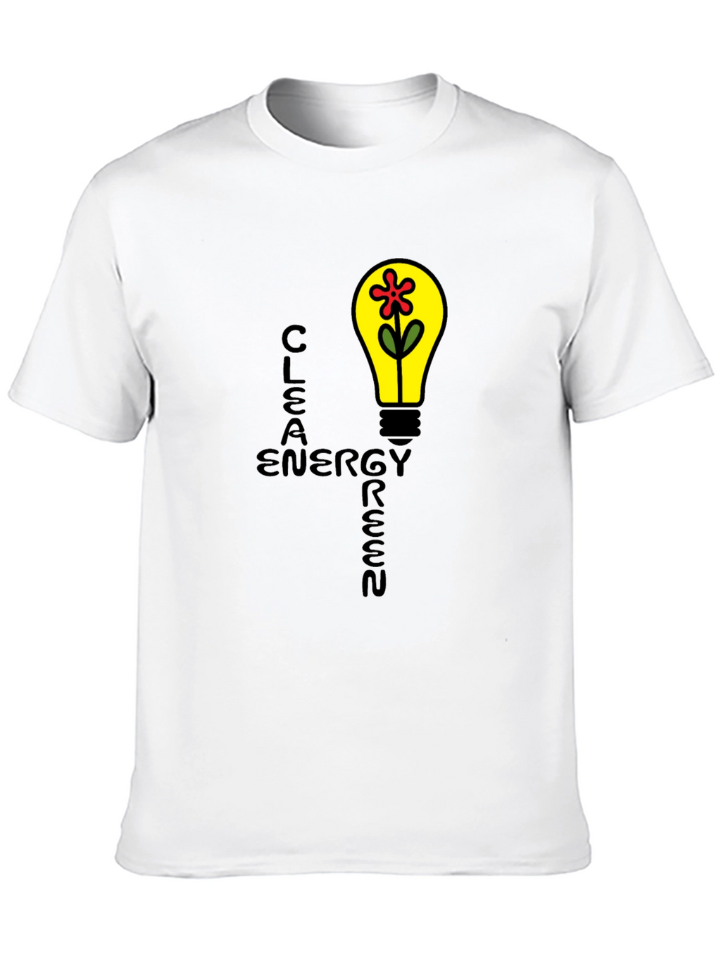 Eco-Friendly Clean Energy Graphic Tee