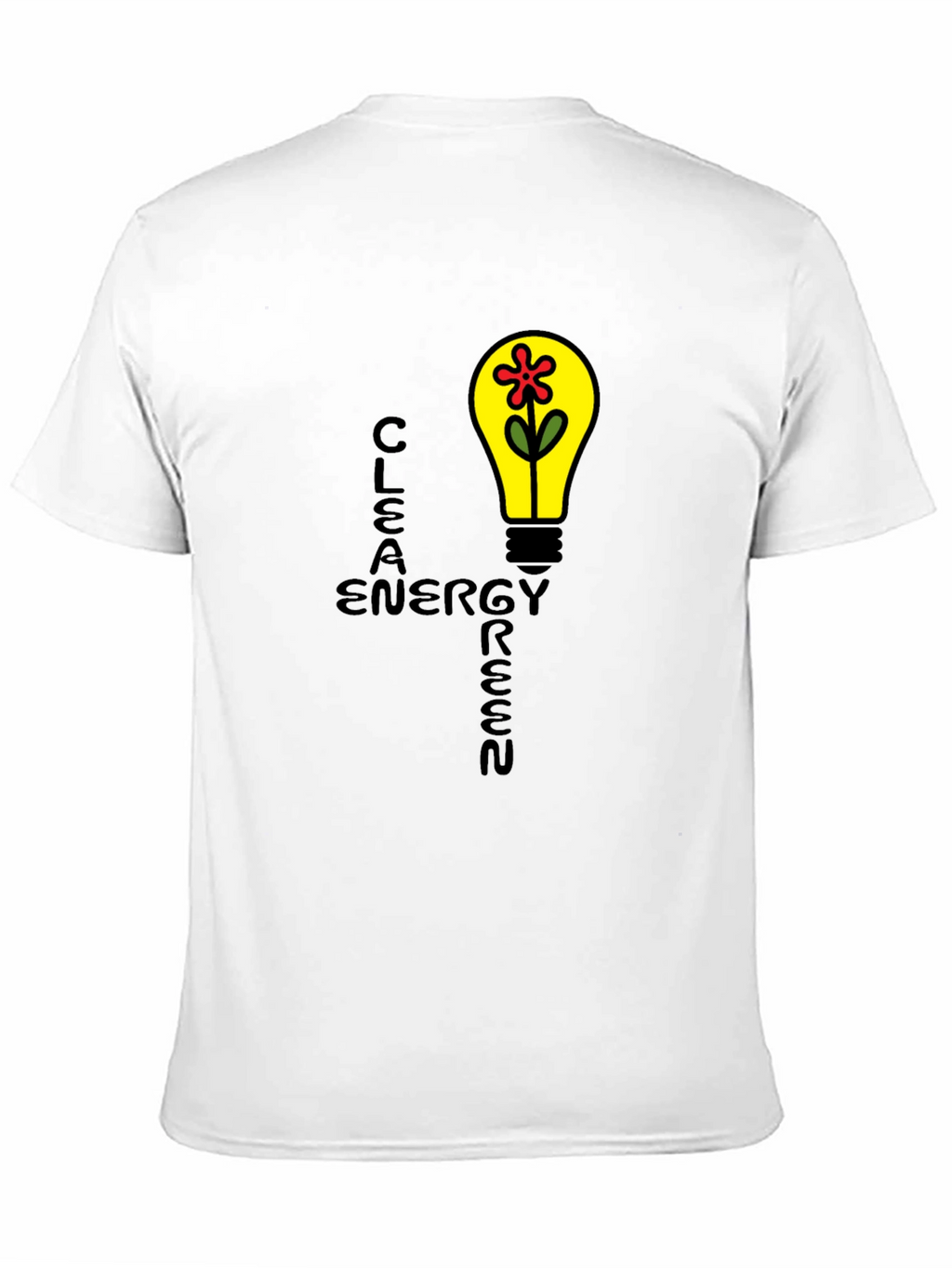 Eco-Friendly Clean Energy Graphic Tee
