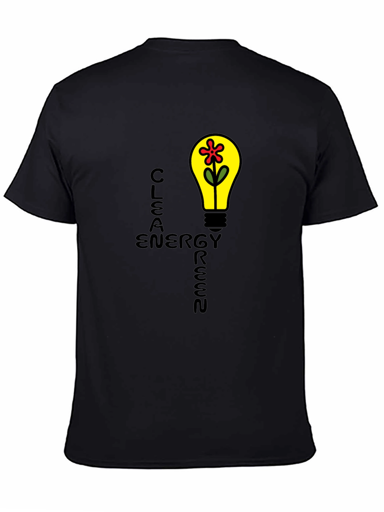 Eco-Friendly Clean Energy Graphic Tee