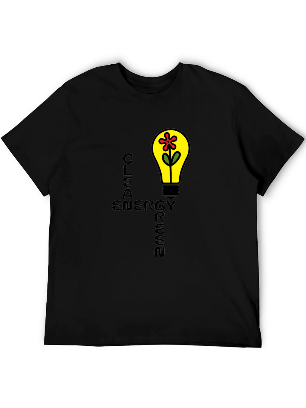 Eco-Friendly Clean Energy Graphic Tee