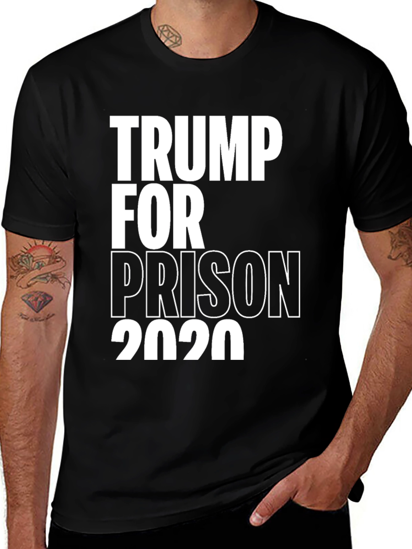 Trump For Prison 2020 Political T-Shirt