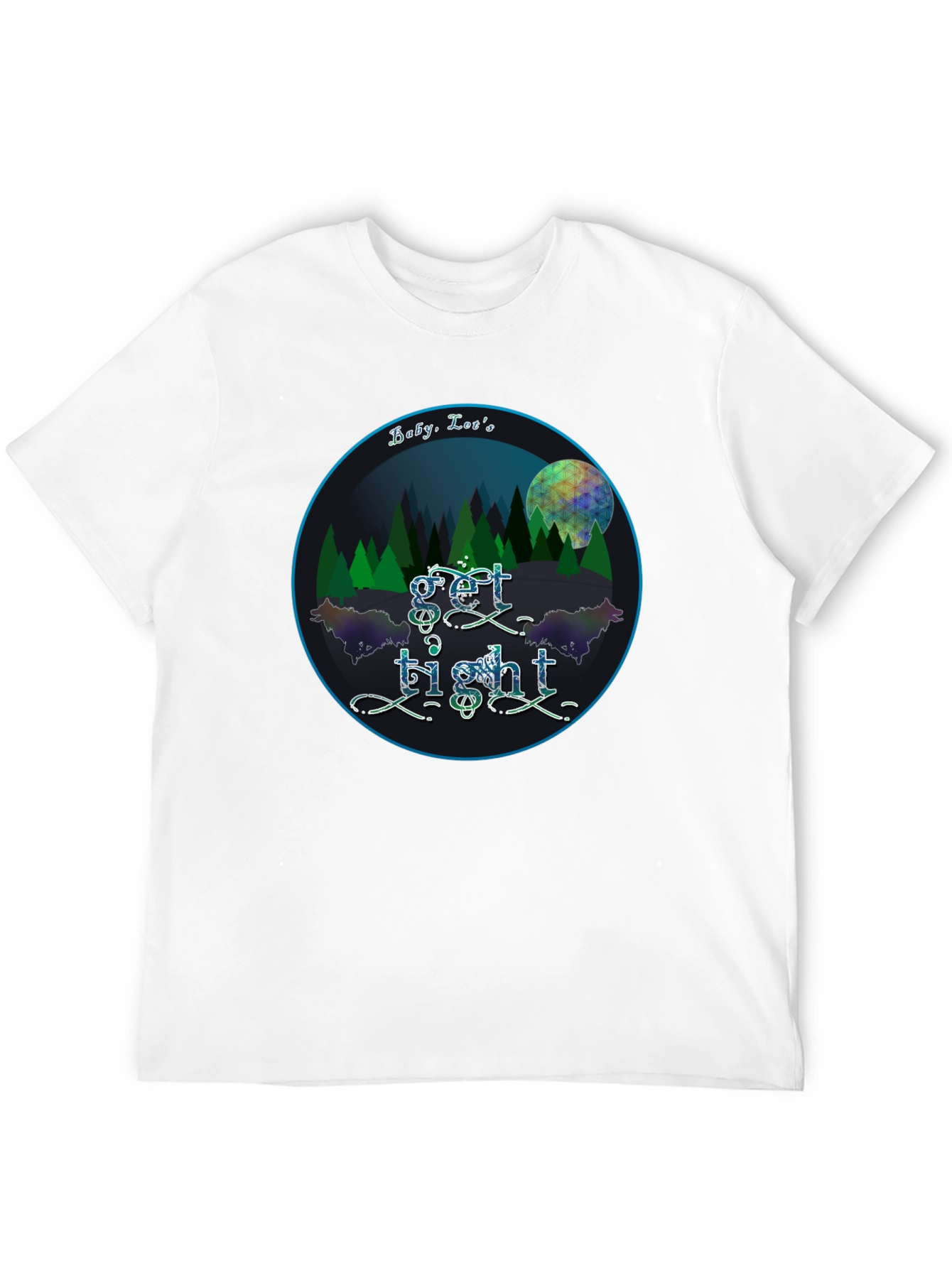 Get Tight Graphic Tee - Unisex Black T-Shirt