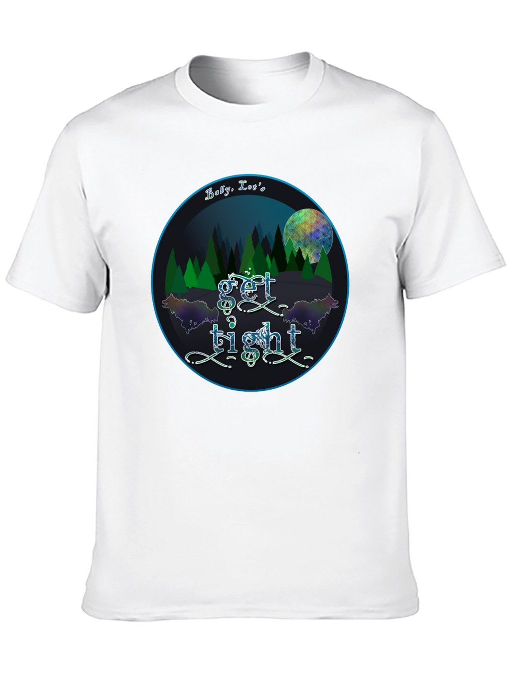 Get Tight Graphic Tee - Unisex Black T-Shirt